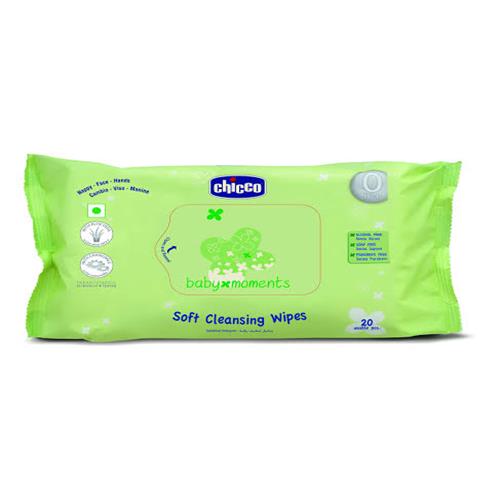 CHICCO BABY WIPES 20pcs